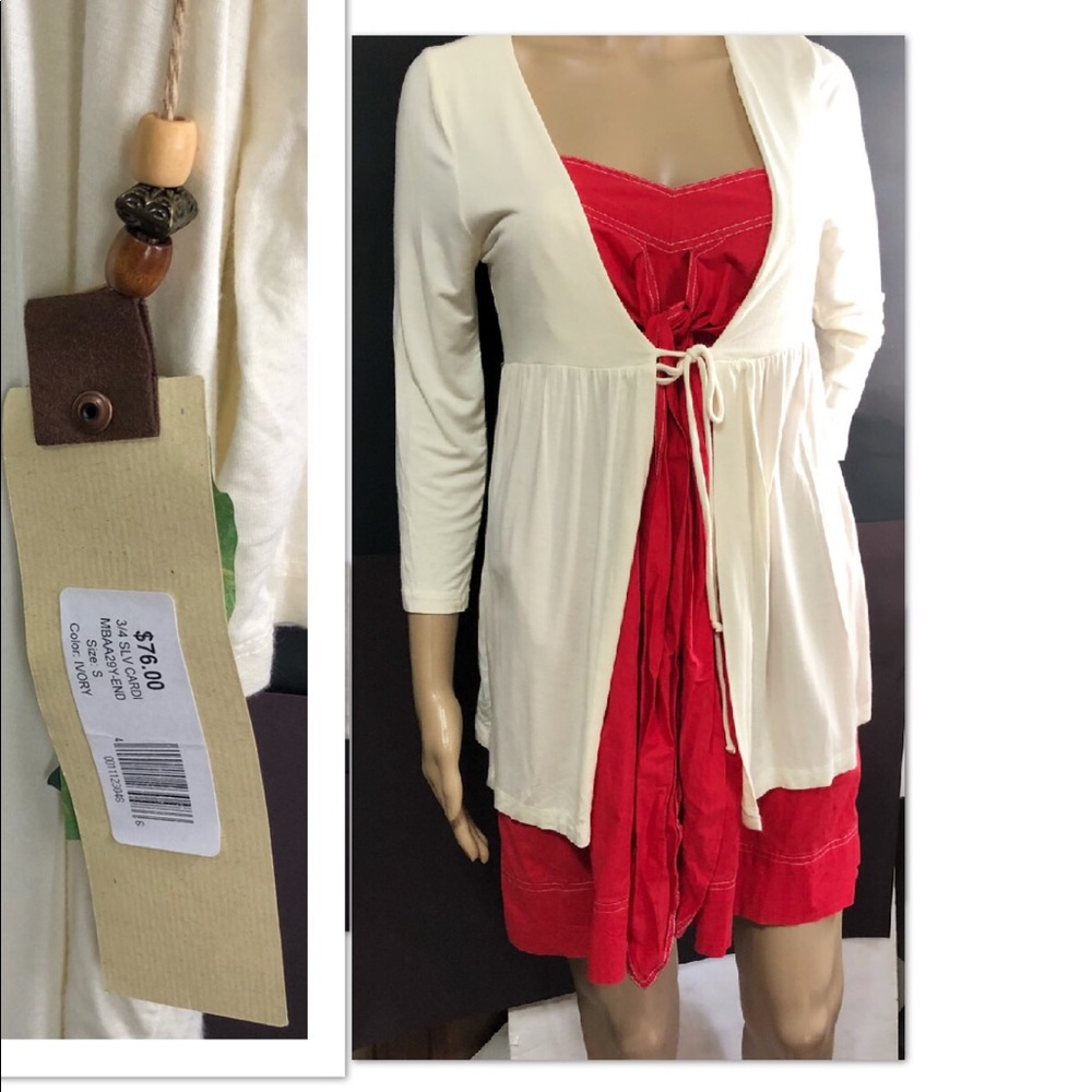 Bamboo & Spandex Tie Front Top